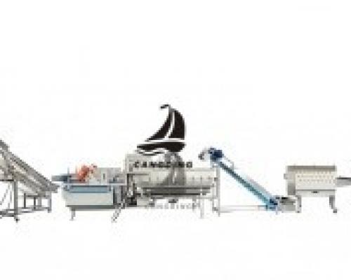 Vegetables salad line